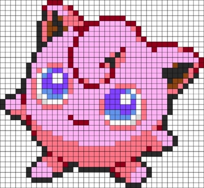 Jigglypuff pärlplatta