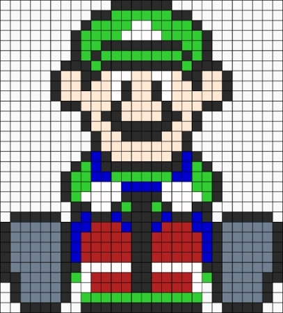Bowser pärlplatta