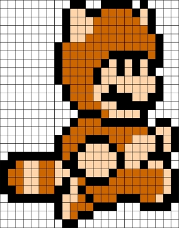 Prinsessan Peach pärlplatta