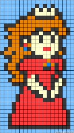 Toad pärlplatta Nintendo